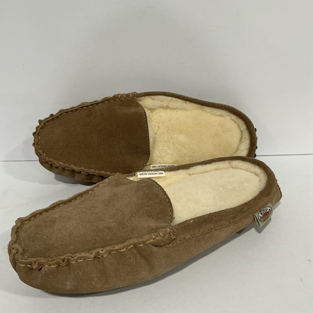 EMU Australia Women's Memory Foam-Cow Suede-SHEARLNG SLIPPERS - Size S (6-7) New
